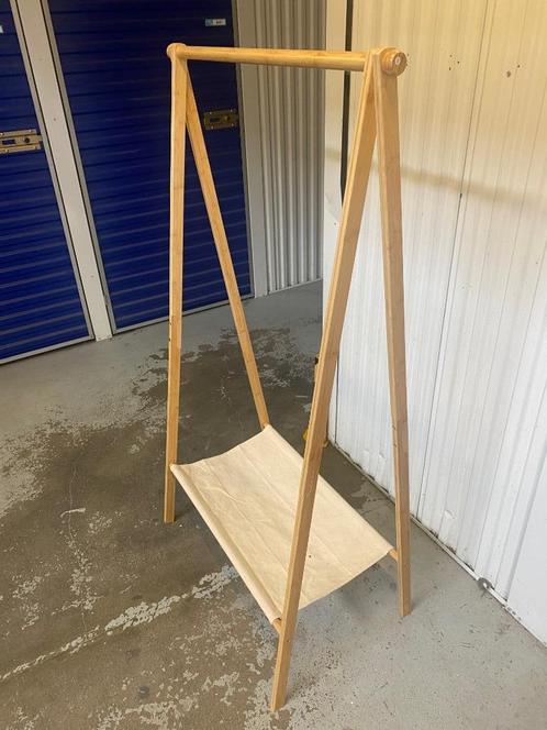 Blokker Kledingrek van Bamboe – Met Plank – 86x57x155 cm, Kleding | Dames, Kledingrekken, Zo goed als nieuw, Ophalen