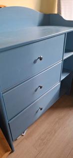 Gratis ophalen: ikea ladekast/dressoir blauw, Ophalen, Gebruikt, 50 tot 100 cm, 3 of 4 laden