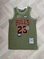 Mitchell & Ness Michael Jordan Bulls basketbal top M groen, Maat 48/50 (M), Ophalen of Verzenden, Zo goed als nieuw, Groen