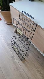 Vintage kranten rek, Huis en Inrichting, Woonaccessoires | Krantenbakken en Lectuurbakken, Ophalen of Verzenden, Gebruikt