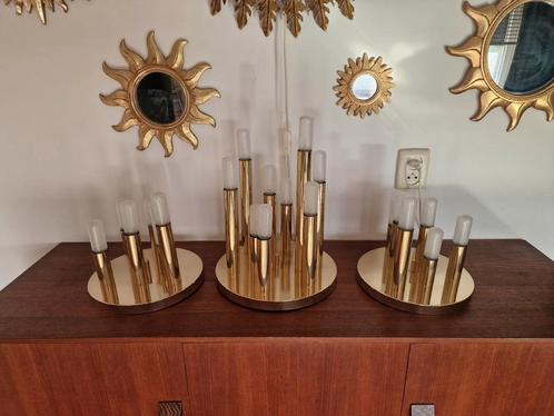 Vintage Sciolari plaffoniers/wandlampen in originele staat, Huis en Inrichting, Lampen | Plafondlampen, Zo goed als nieuw, Ophalen of Verzenden