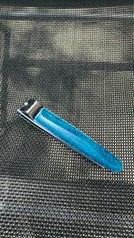 NAGELKNIPPER met BLAUW GLINSTER en VERGROOTGLAS, Ophalen of Verzenden, Nieuw