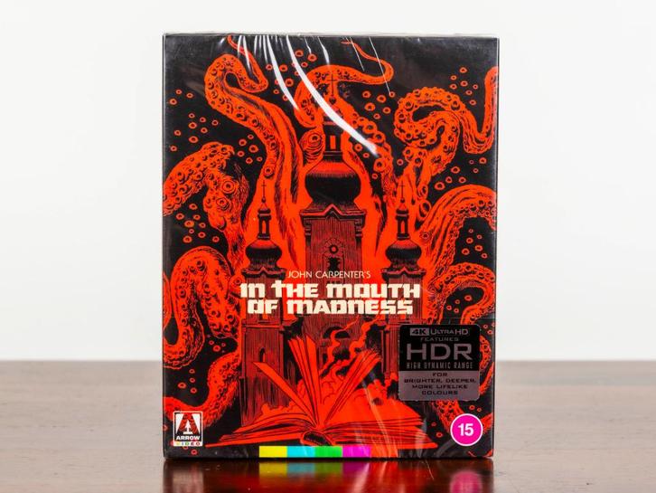 In the Mouth of Madness 4K UHD Blu-Ray Box (UK Import) Arrow, Cd's en Dvd's, Blu-ray, Nieuw in verpakking, Horror, Boxset, Ophalen of Verzenden