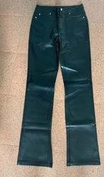 Leren broek met wijde pijpen, Kleding | Dames, Broeken en Pantalons, Maat 38/40 (M), Seven Sisters, Zwart, Nieuw