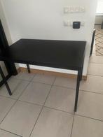 Zwarte tafel van ikea, Ophalen of Verzenden, Rechthoekig, 75 cm of meer, 60 cm of meer