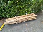 9 x kastanje paal 10-12 cm doosnee 250 cm lang, Tuin en Terras, Palen, Balken en Planken, Ophalen of Verzenden, Zo goed als nieuw