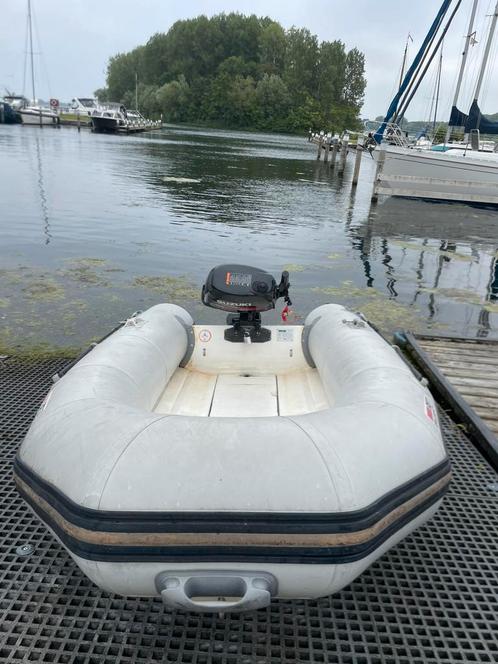 Leuke rib 6pk suzuki!, Watersport en Boten, Rubberboten, Gebruikt, Overige merken, Overige materialen, Minder dan 70 pk, Benzine