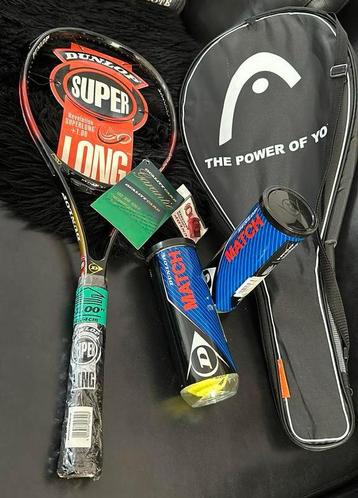 Dunlop Tennisracket/bal/tas