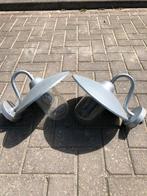 KS Buitenlamp Brig verzinkt staal 2x, Ophalen, Gebruikt, Minder dan 10 meter