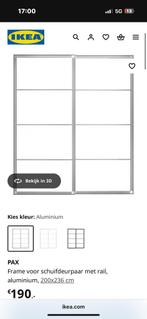 Ikea pax schuifdeuren spiegel 200x236, Ophalen, Gebruikt, 200 cm of meer, 200 cm of meer