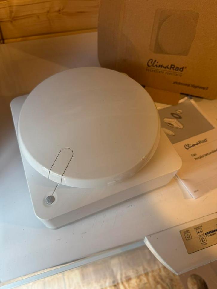 ClimaRad Fan met montageset ventilator, Doe-het-zelf en Verbouw, Ventilatie en Afzuiging, Nieuw, Afzuiger, Ophalen of Verzenden