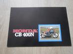 Honda CB400N brochure folder 1978 ?, Ophalen of Verzenden, Honda