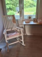 Schommelstoel mooi wit !, Huis en Inrichting, Stoelen, Ophalen, Zo goed als nieuw, Wit, Eén