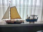 Modelboten Skutsje en Vissersboot, Ophalen of Verzenden