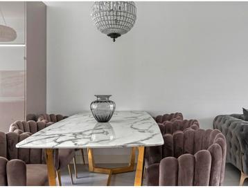 6x Richmond Farah stoelen – taupe – in zeer goede staat beschikbaar voor biedingen