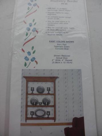5954 - MAL / SJABLOON : TULPEN MET LINT – Muur Decoratie beschikbaar voor biedingen