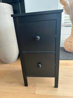 Klein zwart ladekastje - Ideaal voor kleine ruimtes, Huis en Inrichting, Kasten | Ladekasten, Ophalen, 1 of 2 laden, Nieuw, Minder dan 100 cm