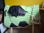 Groene hartjes zadeldekjes maat full met legging en halster, Dieren en Toebehoren, Paarden en Pony's | Dekens en Dekjes, Ophalen of Verzenden