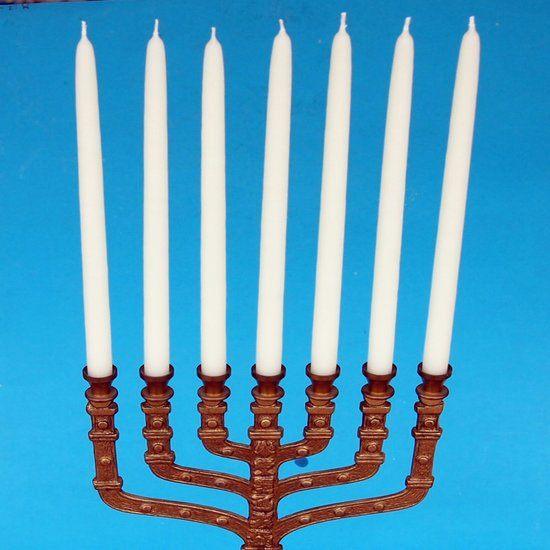Menorah kaarsen - Menorahkaarsen - Chanoeka kaarsen., Overige materialen, Nieuw, Ophalen of Verzenden, Crème