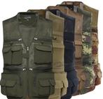 Outdoor vest (bodywarmer vissen reizen militair leger jas), Kleding | Heren, Verzenden, Nieuw