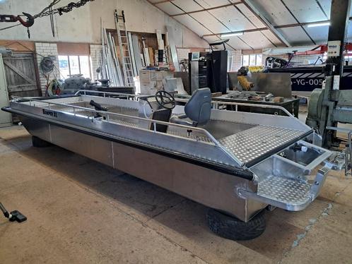 Nieuw Aluminium boot Bumper XL zelflozend 6 meter, Watersport en Boten, Vis- en Consoleboten, Nieuw, 70 pk of meer, 3 tot 6 meter