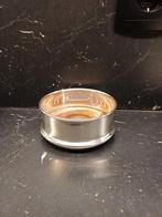 Oude verzilverde flessenbak, gemerkt, Antiek en Kunst, Ophalen of Verzenden