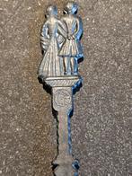 Tinnen Lepel en Schotels met Figuren, Antiek en Kunst, Ophalen of Verzenden
