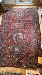 Vintage XL Tapijjt - Perzisch Shiraz- 100% wol - steenrood-l, Ophalen