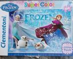Puzzel van Disney Frozen met glitters, Ophalen of Verzenden, Meer dan 50 stukjes, Zo goed als nieuw, 6 jaar of ouder