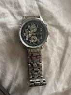 T C M chronologisch heren horloge met datum werkende display, Ophalen, Zo goed als nieuw, Staal, Overige merken