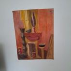 Pastel Stilleven 40x30 op papier, Ophalen of Verzenden