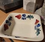 Vierkante schaal Boerenbont, Ophalen of Verzenden