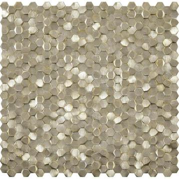  mozaiëk hexagon  gravity 3d gold 10mm  beschikbaar voor biedingen