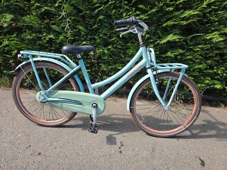 Gazelle PUUR NL Meisjesfiets 24" inch H40cm, Fietsen en Brommers, Fietsen | Meisjes, Zo goed als nieuw, 24 inch, Versnellingen