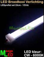 LED Rigid strip profiel bar 33cm WIT voor in Vluchtkooi, Dieren en Toebehoren, Nieuw, Vogelkooi, Ophalen of Verzenden, Aluminium