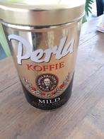 BLIK PERLA KOFFIE, Ophalen of Verzenden, Gebruikt, Koffie