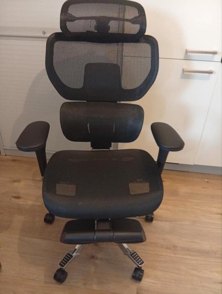 Flexispot C7 Morpher - Nieuw in doos!, Huis en Inrichting, Bureaustoelen, Nieuw, Bureaustoel, Zwart, Ergonomisch, Ophalen of Verzenden