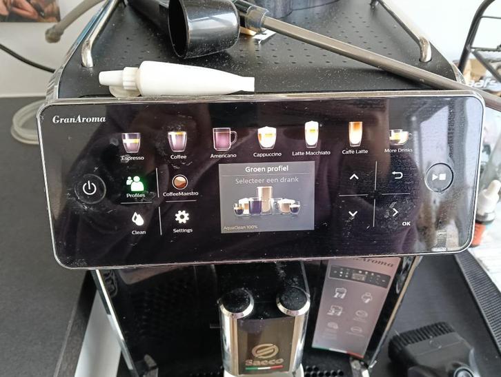 Sacco GranAroma SM6580 Koffiebonen Machine, Witgoed en Apparatuur, Koffiezetapparaten, Gebruikt, Koffiebonen, Koffiemachine, 10 kopjes of meer