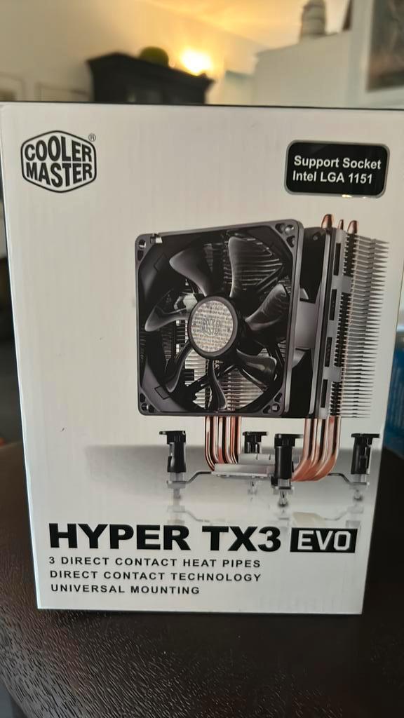 Cooler Master Hyper TX3 EVO, Computers en Software, Computerkoelers, Luchtkoeling, Ophalen of Verzenden