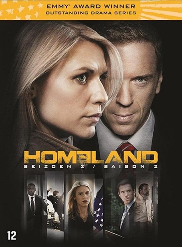Homeland seizoen 2, Cd's en Dvd's, Dvd's | Tv en Series, Zo goed als nieuw, Boxset, Vanaf 12 jaar, Ophalen of Verzenden