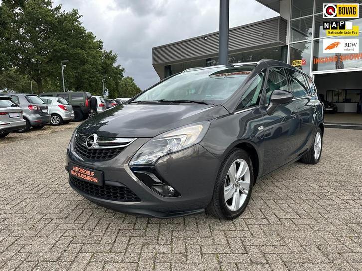 Opel Zafira Tourer 1.4 Blitz 7p. Trekhaak, Clima, Stoel/Stuu, Auto's, Opel, Bedrijf, Te koop, Zafira, ABS, Achteruitrijcamera