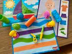 Play-doh structuren en gereedschap met een potje klei, Ophalen of Verzenden, Gebruikt, Ontdekken