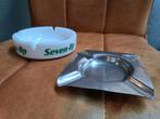 Retro asbak Seven-Up & Sola - vintage horeca, Verzamelen, Rookartikelen, Aanstekers en Luciferdoosjes, Ophalen of Verzenden, Zo goed als nieuw