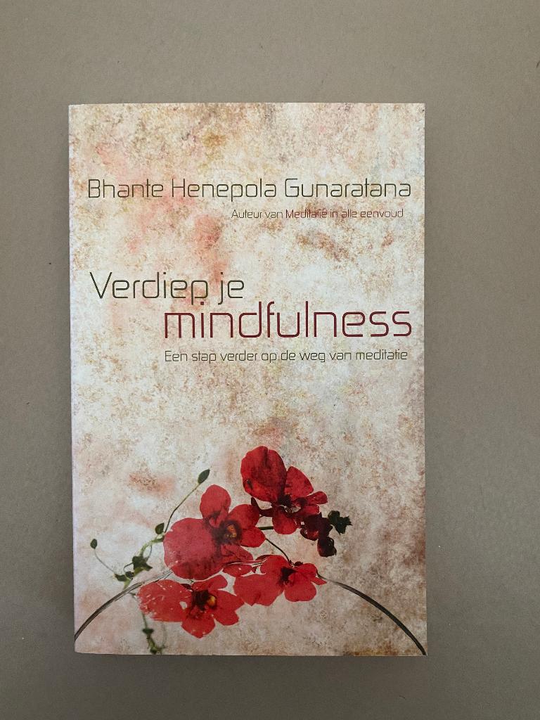 Verdiep je mindfulness - Bhante Henepola Gunaratana, Ophalen of Verzenden, Zo goed als nieuw, Meditatie of Yoga, Overige typen