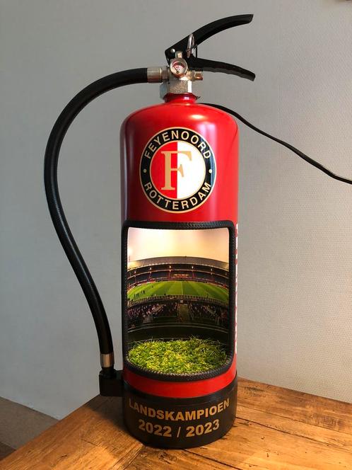 Feyenoord brandblusser lamp, Verzamelen, Sportartikelen en Voetbal, Nieuw, Overige typen, Feyenoord, Verzenden