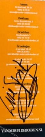 Gesigneerd door Lize Spit, boekenlegger v.d.Velde boekhandel, Ophalen of Verzenden, Nieuw