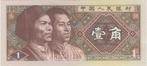China - 1 JIAO 1980 UNC ser. BH 02011298 - P#881.a, Verzenden, Centraal-Azië