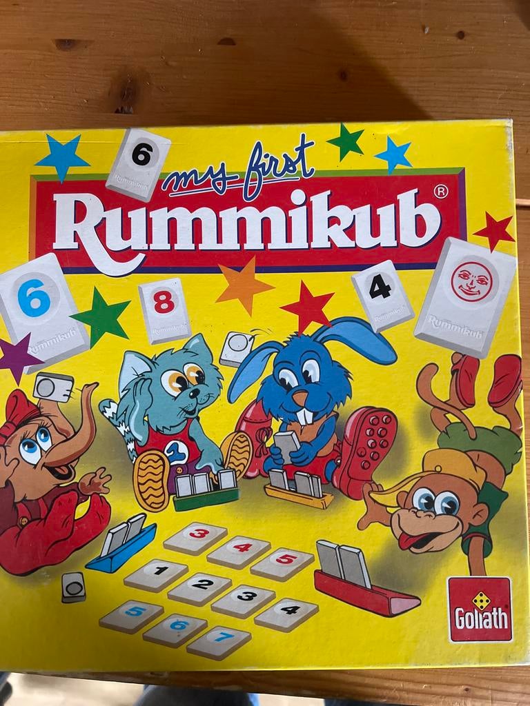 My First Rummikub - Kinderspel, Een of twee spelers, Ophalen of Verzenden, Gebruikt