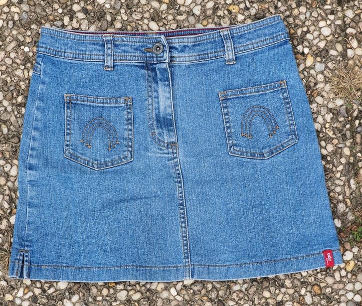 Esprit Spijker Rokje Maat 170 - Blauw, Heel Goed, Kleding | Dames, Rokken, Gedragen, Zwart, Boven de knie, Ophalen of Verzenden