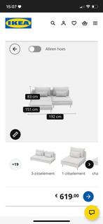 IKEA bank, Huis en Inrichting, Ophalen, Zo goed als nieuw, Vierpersoons of meer